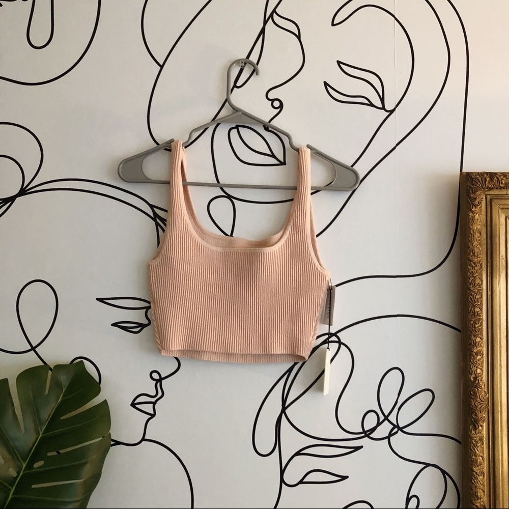 COPY - Aritzia Babaton Sculpt Knit Tank NWT!